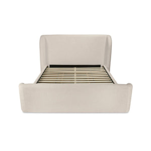 Sophia King Storage Bed Cream Chenille