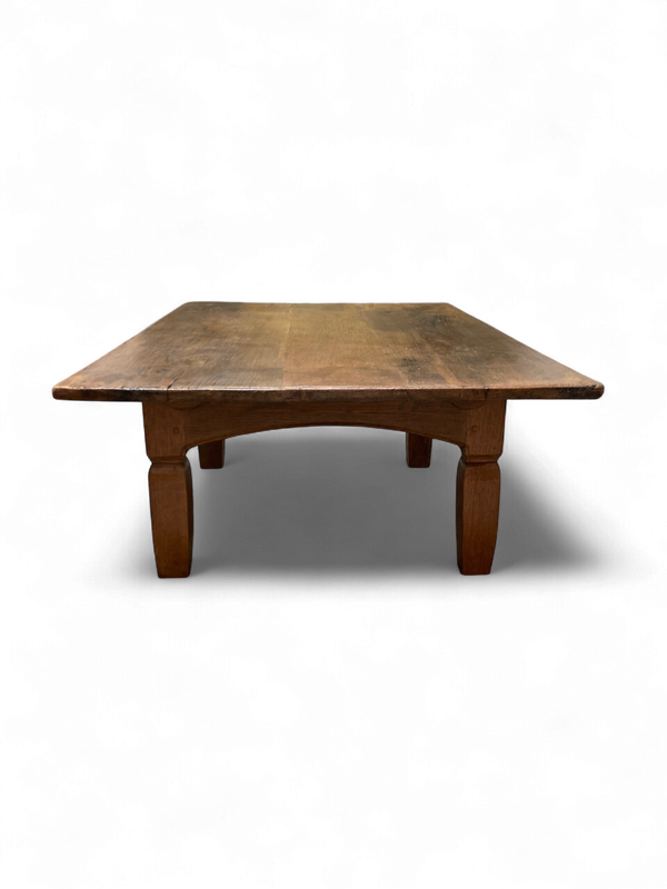 Vintage French Oak Coffee Table