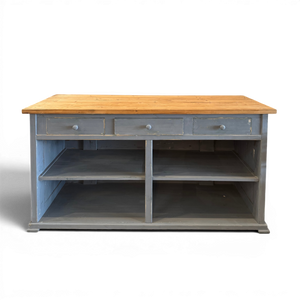 1950's Vintage Counter with Wooden Pulls