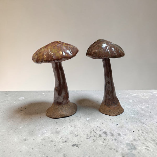 Ceramic Decorative Mushroom 5"