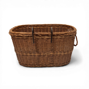 Vintage Wicker Bike Basket