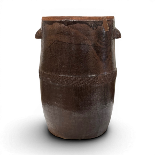Vintage Folk Ceramic Vessel