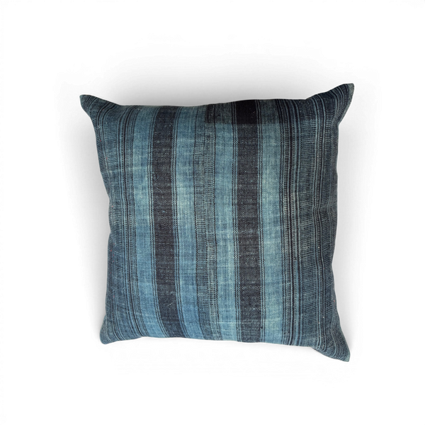 Vintage Fabric Pillow 18.5" x 18.5"