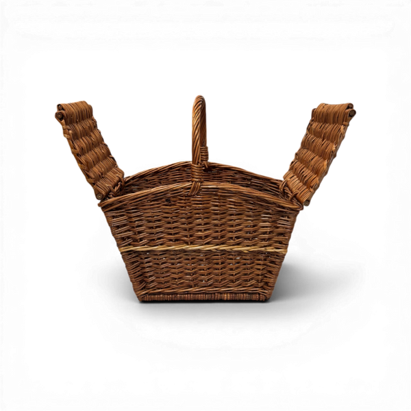 Vintage Wicker Picnic Basket