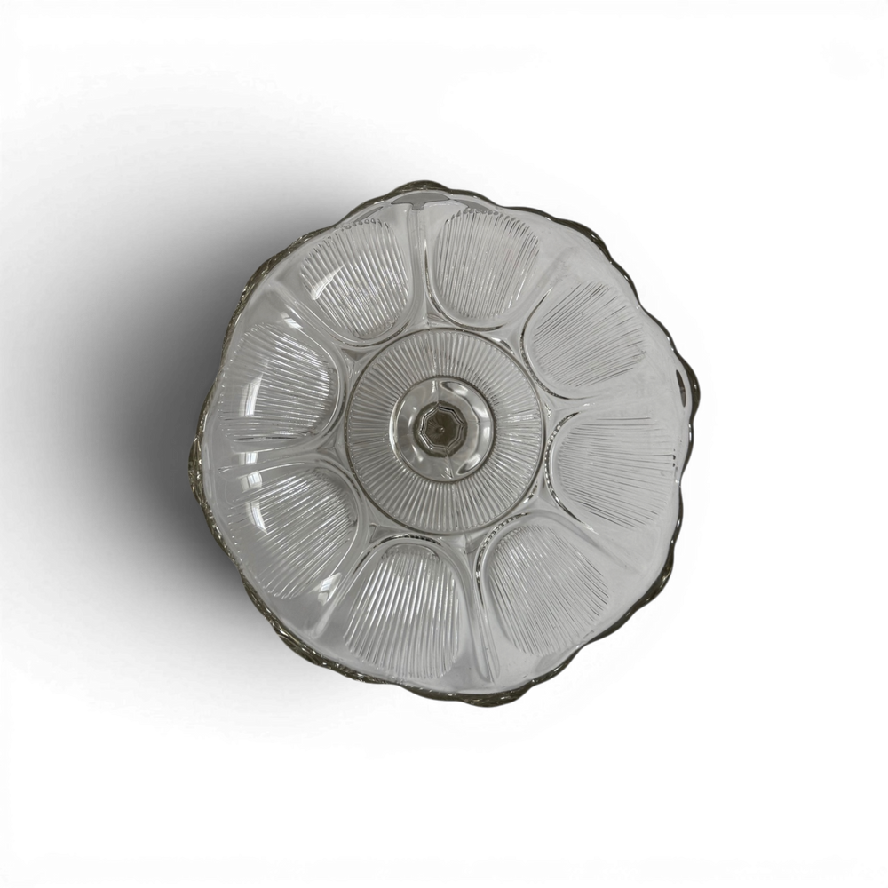 Vintage 20th C. Glass Cake Stands