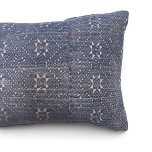 Vintage Fabric Pillow 16" x 11"