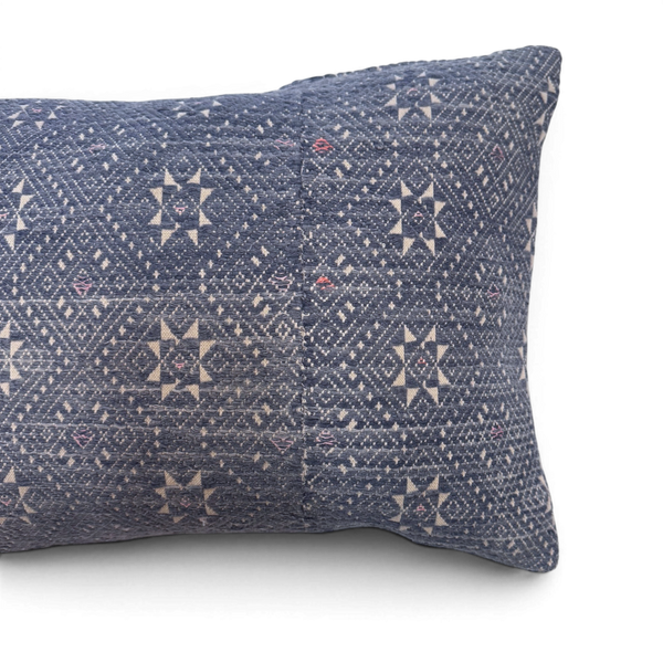 Vintage Fabric Pillow 16" x 11"