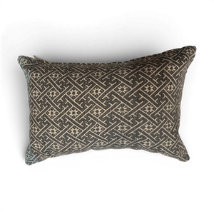 Vintage Fabric Pillow 18" x 12"