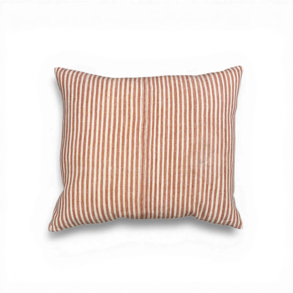 Vintage Fabric Pillow 22" x 18.5"