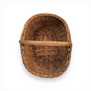 Vintage 20th C. Wicker Basket #1