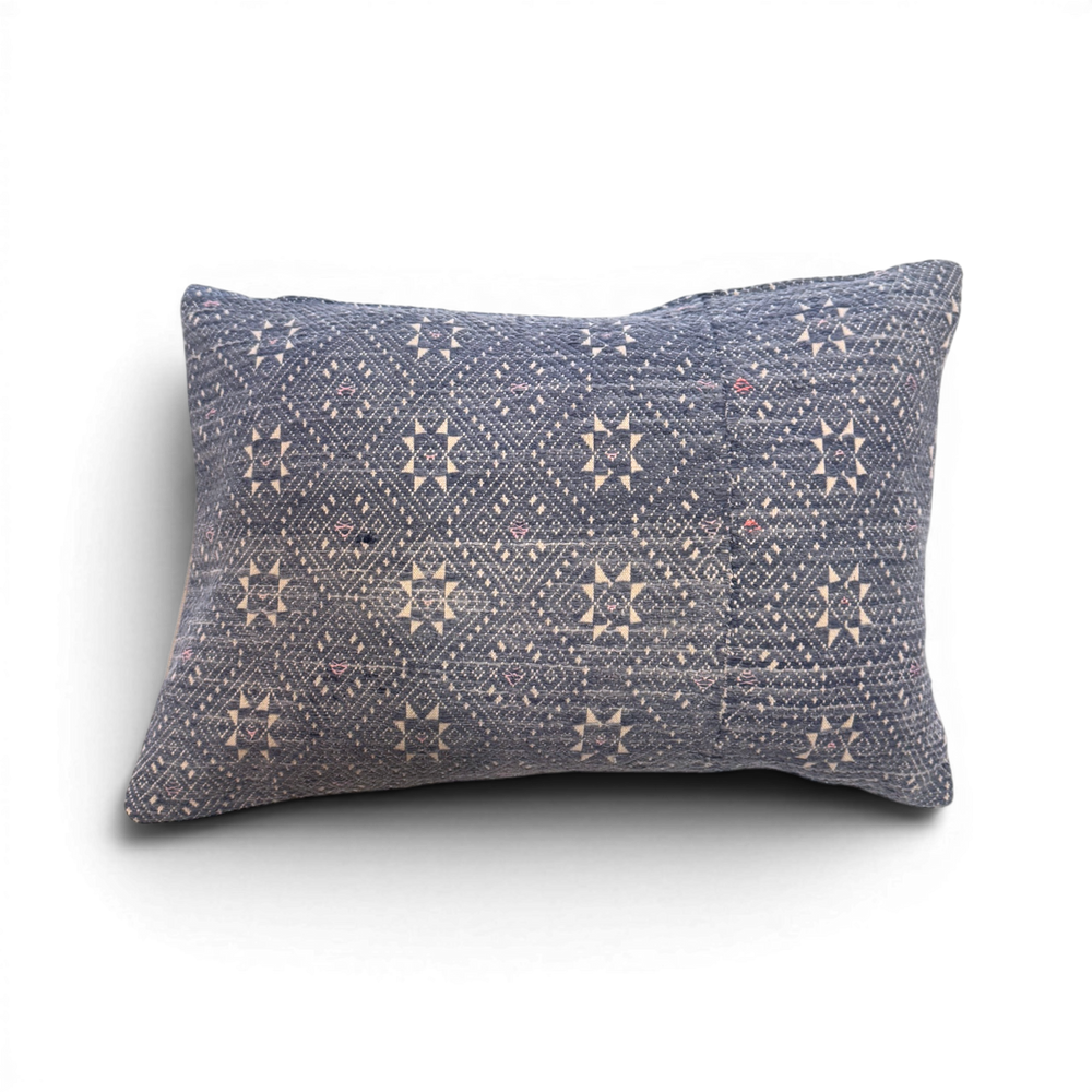 Vintage Fabric Pillow 16" x 11"