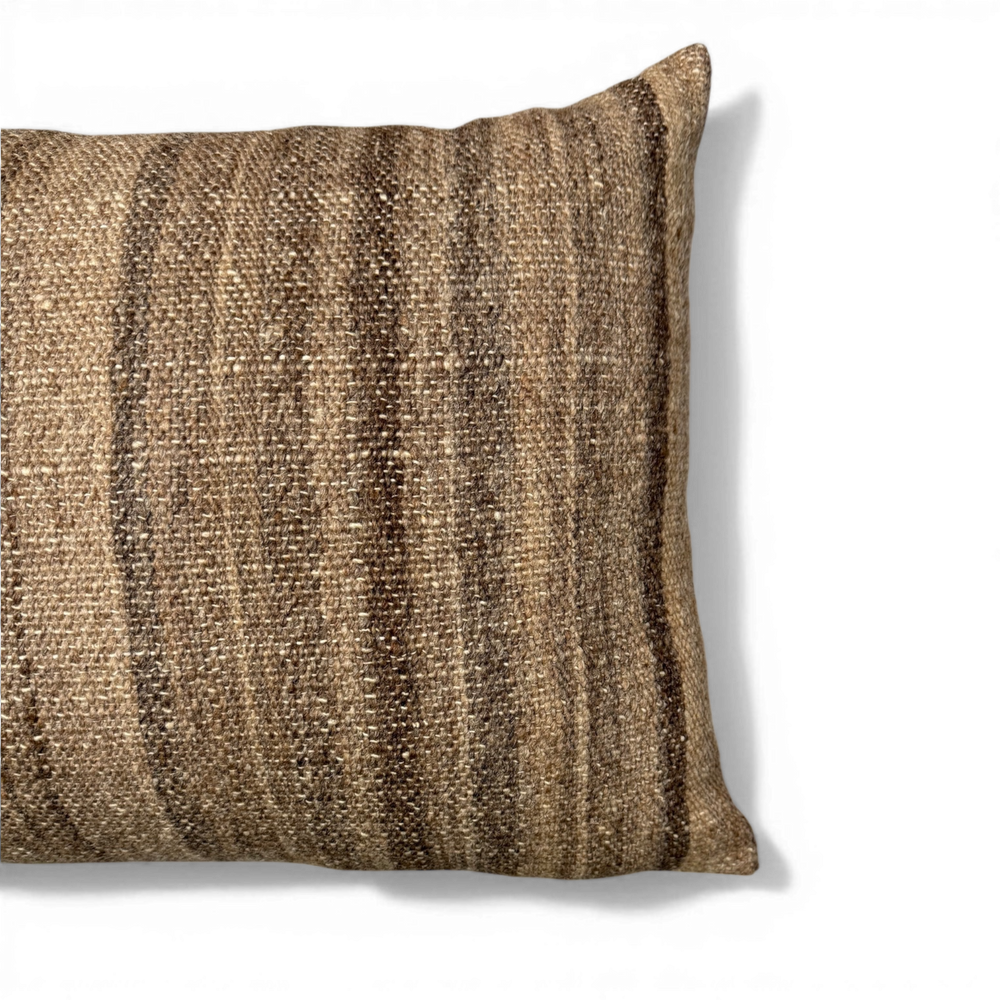Vintage Fabric Pillow 22" x 14"