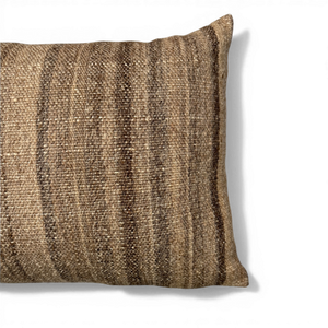 Vintage Fabric Pillow 22" x 14"