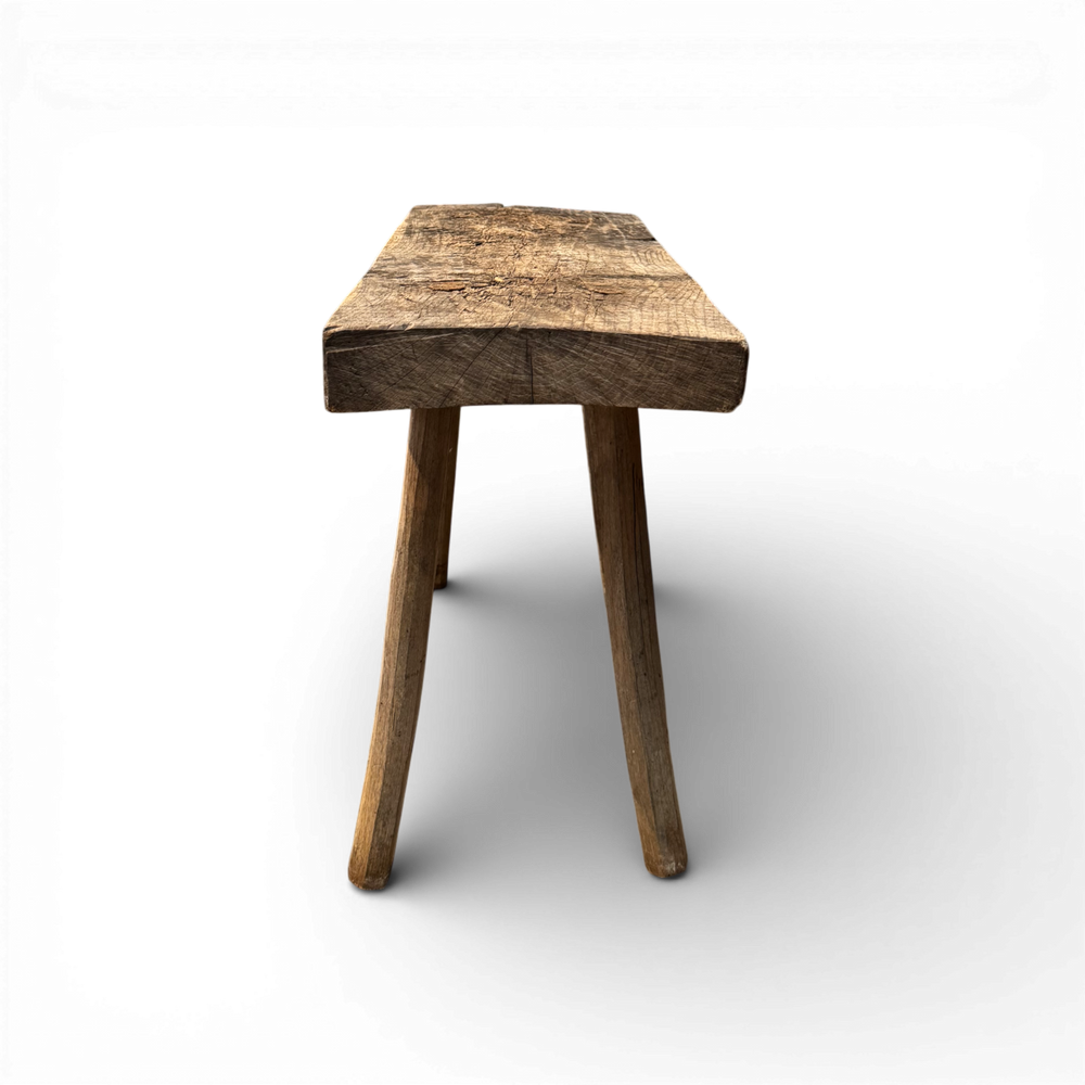 Vintage Rustic Wood Bench