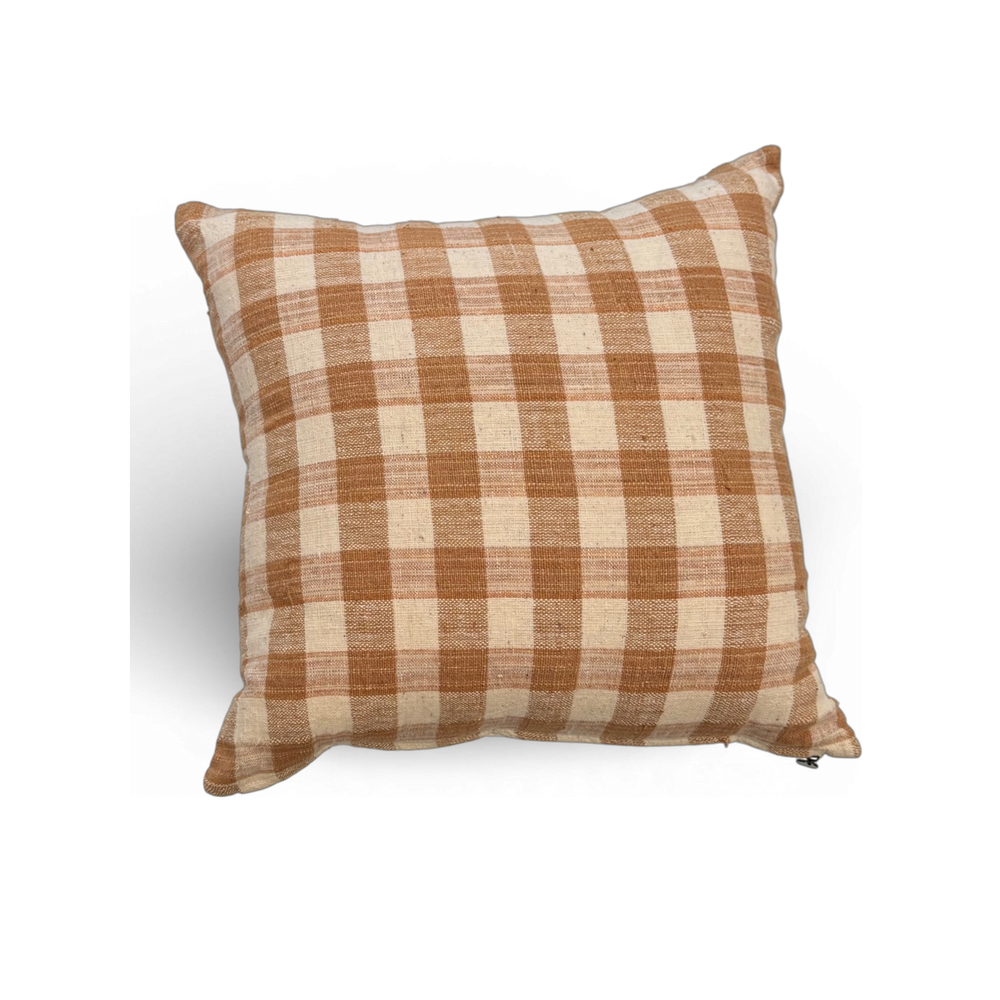 Checkered Pillow LG 21” x 21