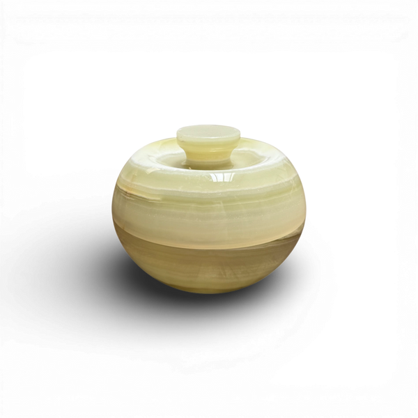 Round Onyx Jewelry Box