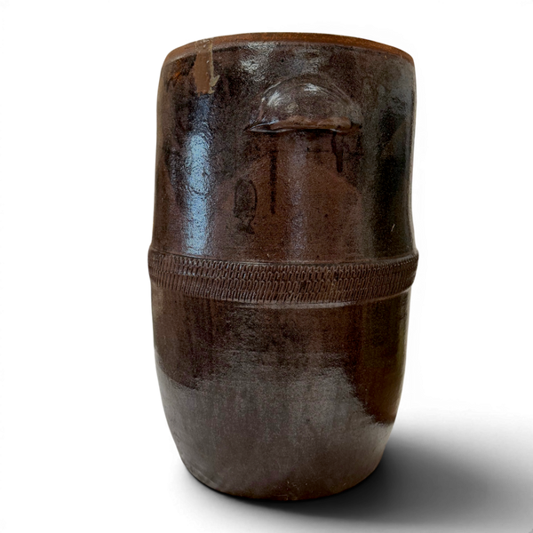 Vintage Folk Ceramic Vessel