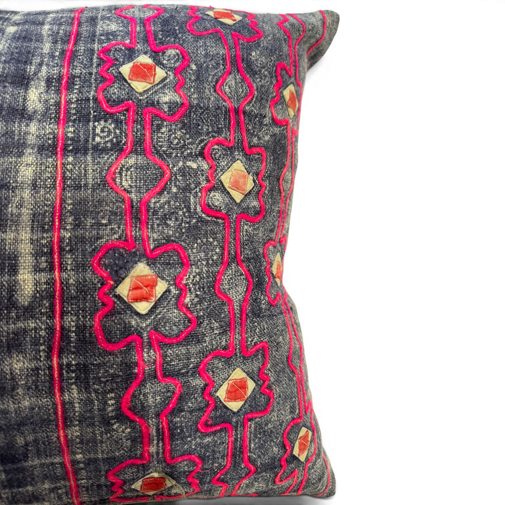 Vintage Fabric Pillows 17.5" 15"