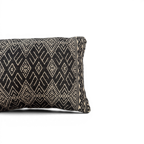 Vintage Fabric Pillow 20.5" x 10"