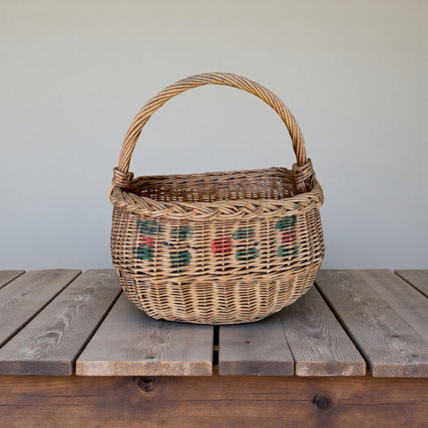 Vintage Wicker Basket