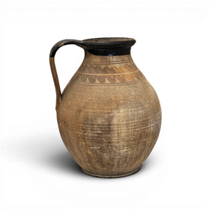 Tall Antique Ceramic Jar