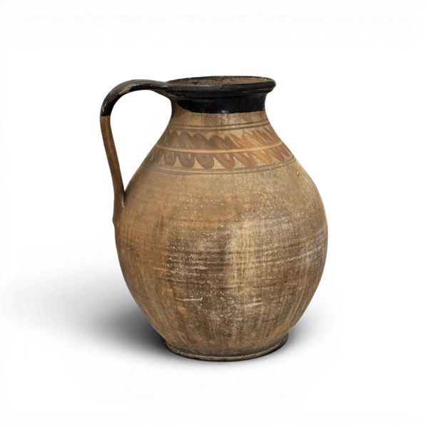 Tall Antique Ceramic Jar