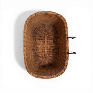 Vintage Wicker Bike Basket