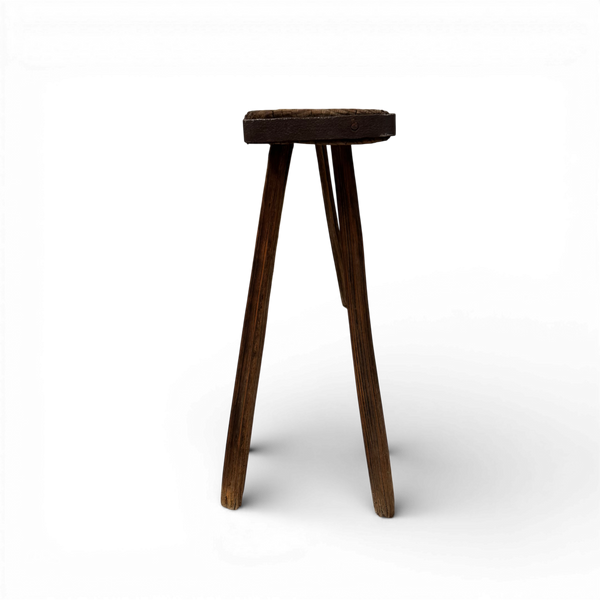 Vintage Rustic Elm Side Bench