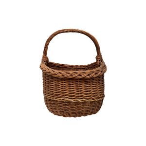 Vintage 20th C. Wicker Basket #1