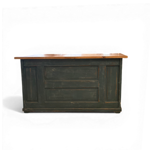 Vintage Counter with Wooden Pulls