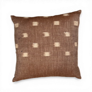 Vintage Fabric Silk Pillow 18" x 17.5"