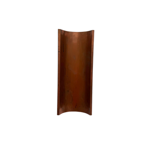 Ranch Copper Sconce | Aged Copper w/ Flutes