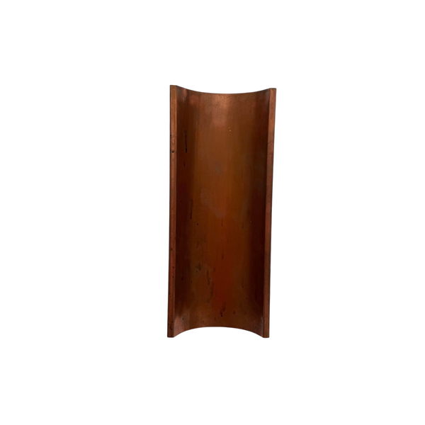 Ranch Copper Sconce | Aged Copper w/ Flutes