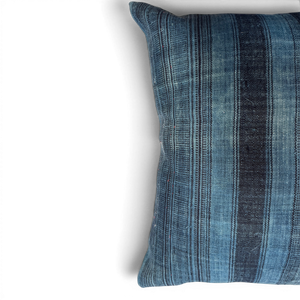 Vintage Fabric Pillow 18.5" x 18.5"