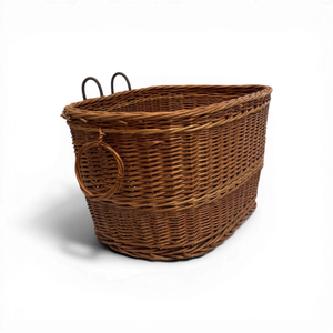 Vintage Wicker Bike Basket
