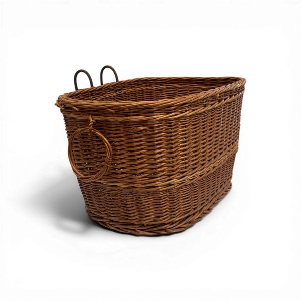 Vintage Wicker Bike Basket