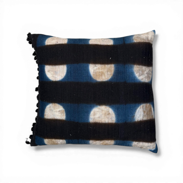 Vintage Fabric Pillow 18.5" x 17"