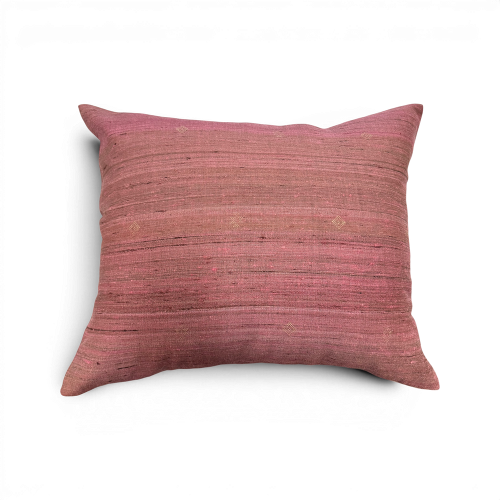 Vintage Fabric Pillow 20" x 16"