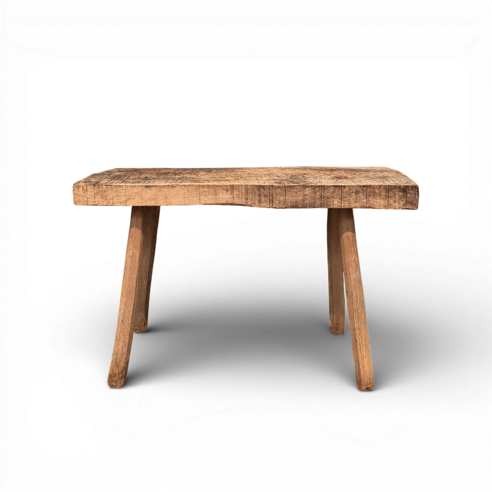 Vintage Rustic Wood Bench