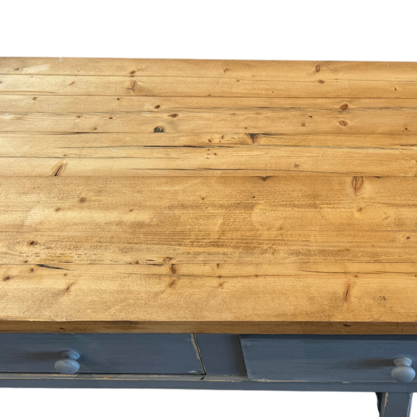 1950's Vintage Counter with Wooden Pulls
