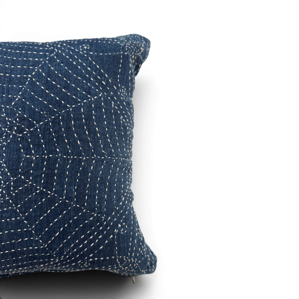 Vintage Fabric Pillow 16" x 14"