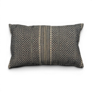 Vintage Fabric Pillow 20" x 12"