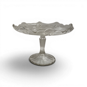 Vintage 20th C. Glass Cake Stands