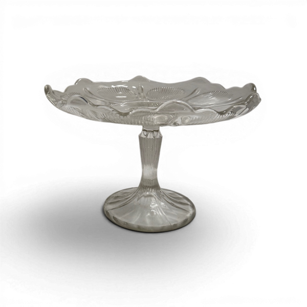 Vintage 20th C. Glass Cake Stands