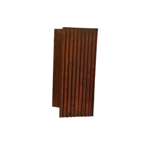 Ranch Copper Sconce | Aged Copper w/ Flutes