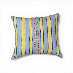 Vintage Fabric Pillow w/ Trillium 19.5" x 18"