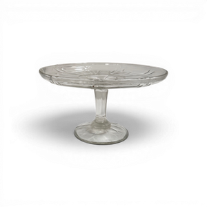 Vintage 20th C. Glass Cake Stands