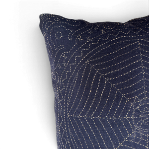 Vintage Fabric Pillow 13" x 13"