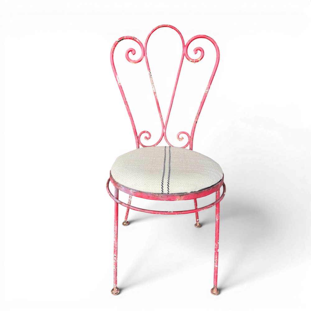 Vintage Metal Bistro Chair