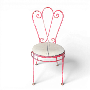 Vintage Metal Bistro Chair